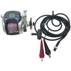 ▼▼ DAIWA ダイワ 電動リール SUPER TANACOM-S ｽｰﾊﾟｰﾀﾅｺﾝS 600w ハーネス付属 通電確認済み Bランク