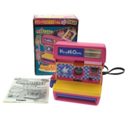▼▼ TOMY こどものおもちゃ ポラロイドカメラ Aランク