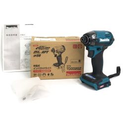▼▼ MAKITA マキタ インパクトドライバ ー TD002GZ ブルー バッテリー付属なし Aランク