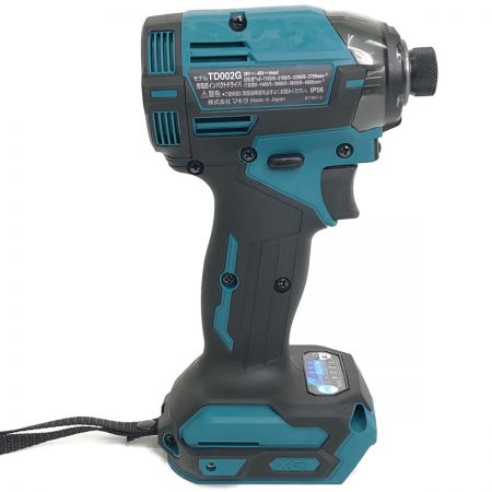  MAKITA マキタ インパクトドライバ ー TD002GZ ブルー バッテリー付属なし