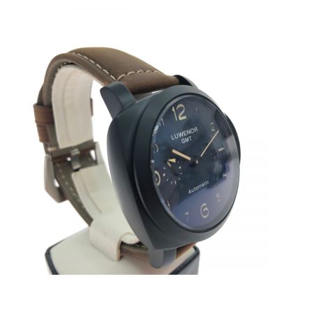  LUWENOR メンズ腕時計 GMT搭載 自動巻き ダイバーズウォッチ バックスケルトンミリタリーダイバーズ