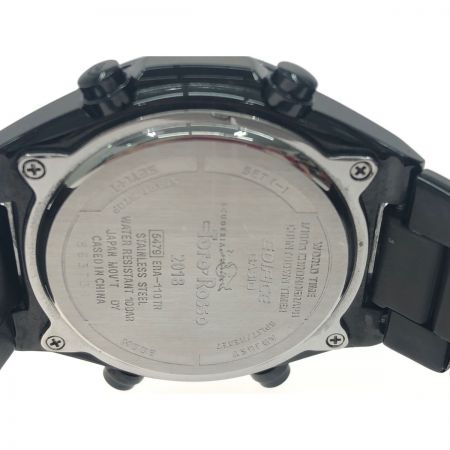  CASIO カシオ メンズ腕時計 クオーツ EDIFICE エディフィス スクーデリア・トロ・ロッソ 限定モデル  ERA-110TR ブルーブラック