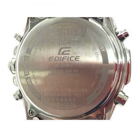  CASIO カシオ メンズ腕時計 Bluetooth対応 タフソーラー EDIFICE エディフィス スマートウォッチ クロノグラフ ECB-900DB-1B