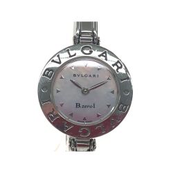 ▼▼ BVLGARI ブルガリ レディースウォッチ クオーツ B.zero1 ビーゼロワン  BZ22S ピンクシェル  Bランク