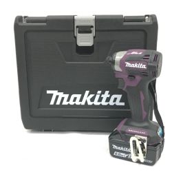 ▼▼ MAKITA マキタ インパクトドライバ TD173DGXAP パープル Sランク