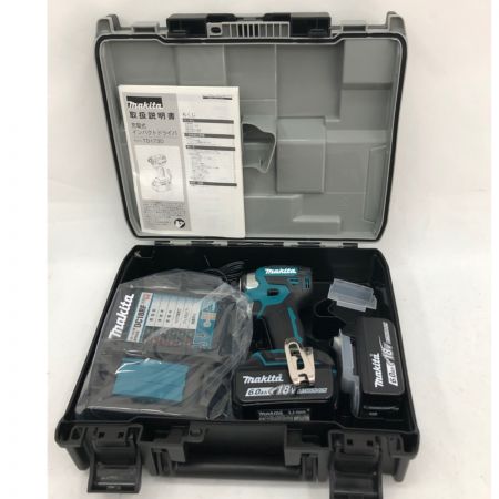  MAKITA マキタ インパクトドライバ  TD173DRGX ブルー ケース・バッテリー×2・充電器付属