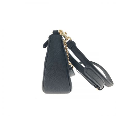  COACH コーチ レディース ぺブルレザー テリ ロゴ 2way クロスボディ CA209 ブラック