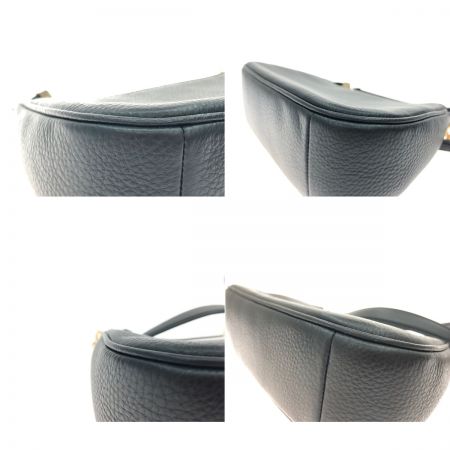  COACH コーチ レディース ぺブルレザー テリ ロゴ 2way クロスボディ CA209 ブラック