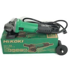 ▼▼ HiKOKI ハイコーキ 電動工具 ディスクグラインダー G10SH6 グリーン コード式 箱付属 Sランク