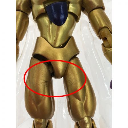  BANDAI バンダイ ドラゴンボール超 魂ウェブ商店限定 S.H.Figuarts ゴールデンフリーザ 使用感あり