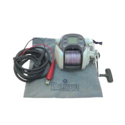▼▼ DAIWA ダイワ ｽｰﾊﾟｰﾀﾅｺﾝX 600CP 電動リール ハーネス・保存袋 付通電のみ動作確認 Cランク