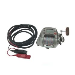 ▼▼ SHIMANO シマノ 電動丸 3000XH 電動リール RG103 ハーネス 付通電のみ動作確認 Cランク