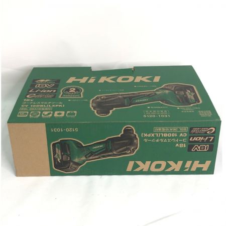  HiKOKI ハイコーキ 18Vコードレスマルチツール 未開封 CV18DBL LXPK グリーン