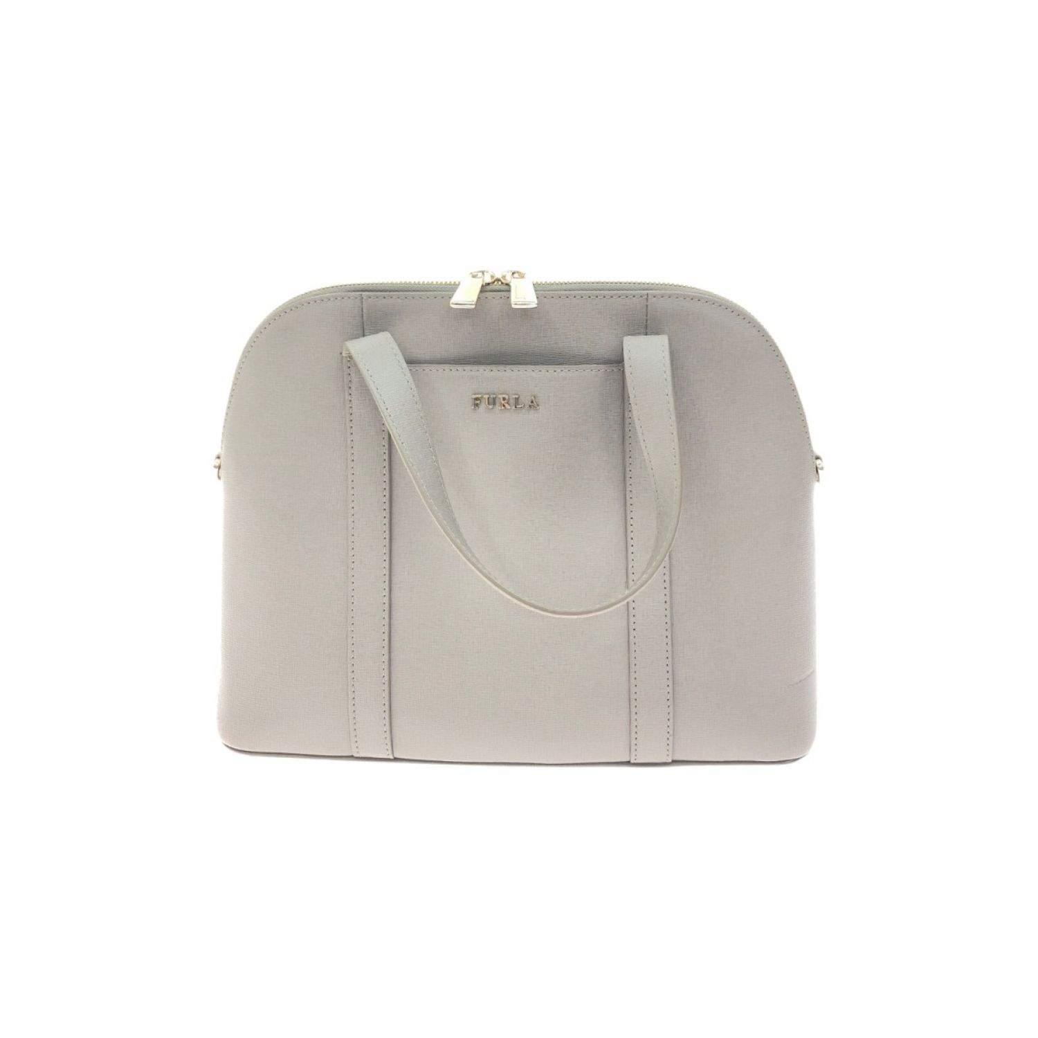 FURLA フルラ ハンドバック グレー - ハンドバッグ