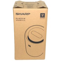 ▼▼ SHARP シャープ 空気清浄機 プラズマクラスター発生機 2021年製  FU-NC01-W ホワイト 外箱・取説付属 Sランク