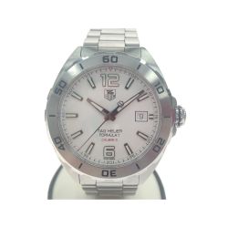 ▼▼ TAG HEUER タグホイヤー メンズ腕時計 自動巻き FORMULA1 CARIBRE5 キャリバー5 WAZ2114 ホワイト Bランク