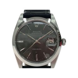 ▼▼ ROLEX ロレックス 手巻き オイスターデイト PRECISION プレシジョン ベルト社外品  6694 Bランク
