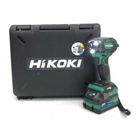  HiKOKI ハイコーキ 36Vインパクトドライバ WH36DC グリーン バッテリー×2・充電器付属