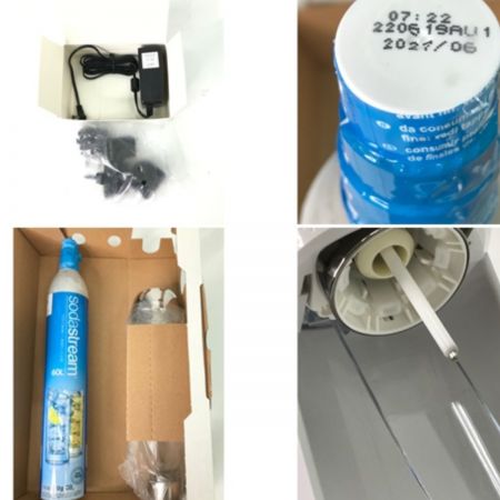    sodastream Spirit One Touch スターターキット SSM1079 ホワイト ボトル使用期限2025/9