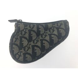 ▼▼ Christian Dior クリスチャンディオール サドル トロッター コインケース Bランク