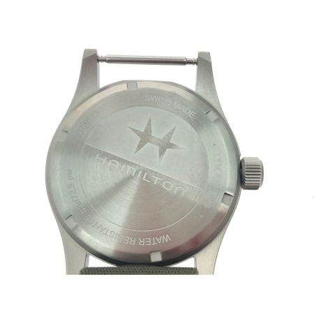  HAMILTON ハミルトン メンズ腕時計 手巻き カーキ フィールド メカ H69439131