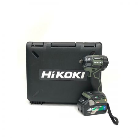  HiKOKI ハイコーキ 36Vインパクトドライバ WH36DC グリーン 充電池2個・ケース付