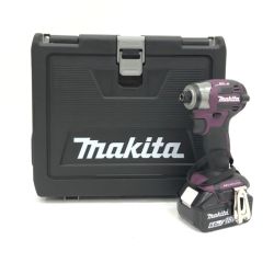 ▼▼ MAKITA マキタ インパクトドライバ TD173DGXAP パープル 充電器・充電池付属 Aランク