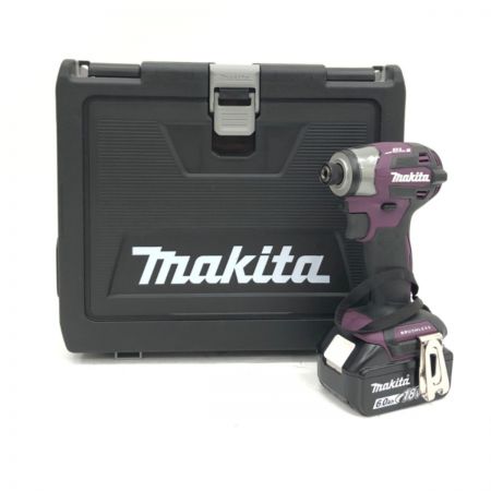  MAKITA マキタ インパクトドライバ TD173DGXAP パープル 充電器・充電池付属