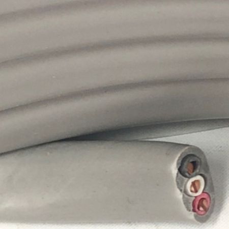  YAZAKI VVFケーブル（pbF） 3×2.0㎜ 長さ100m グレー