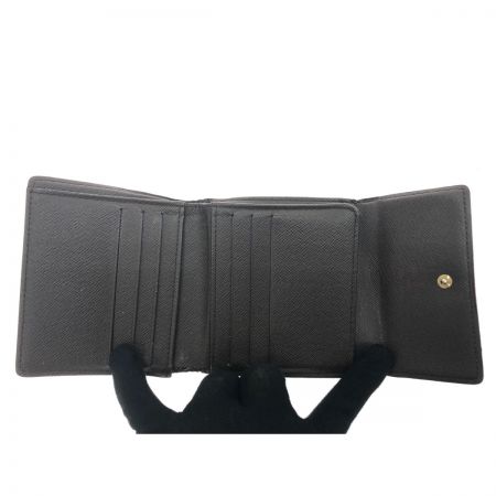  LOUIS VUITTON ルイヴィトン レディース 三つ折り財布 Wホック ポルトモネ ビエ カルトクレディ ダミエ N61652