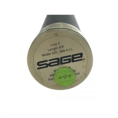  sage セージ フライロッド CLASSIC グラファイトⅢ GFL 389-4LL