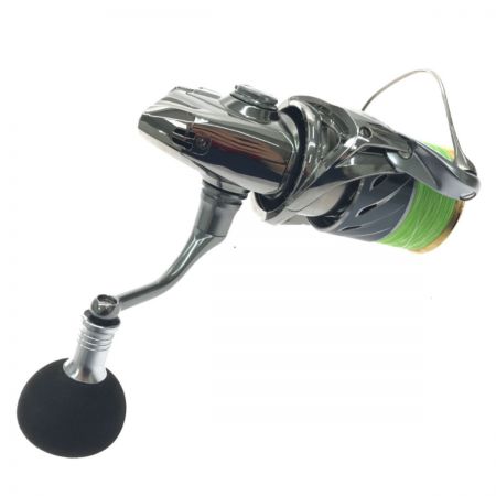  SHIMANO シマノ スピニングリール 18ステラ 4000XG 03809 夢屋ハンドル ソフトケース付き