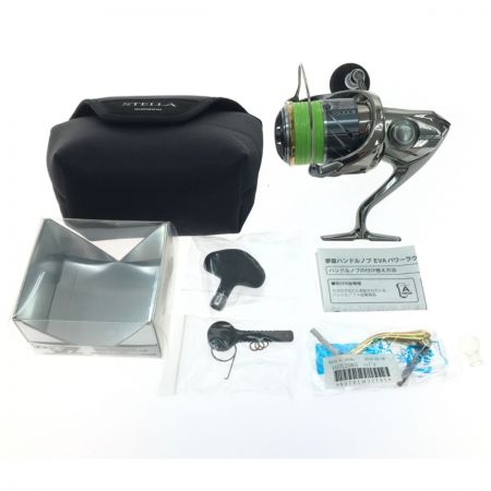  SHIMANO シマノ スピニングリール 18ステラ 4000XG 03809 夢屋ハンドル ソフトケース付き