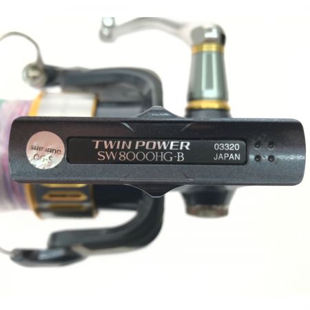  SHIMANO シマノ スピニングリール 15ツインパワーSW8000HG ゴリ感有 03320