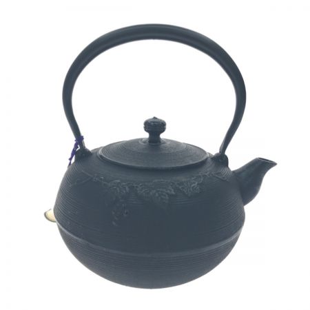   南部鉄器 鉄瓶 ブドウ