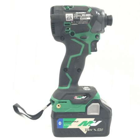  HiKOKI ハイコーキ インパクトドライバ 充電器・充電池2個・ケース付 WH36DC 2XPS