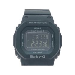 ▼▼ CASIO カシオ Baby-G ベビーG デジタルウォッチ ソーラー充電  BGD-5000UMD ブラック Aランク