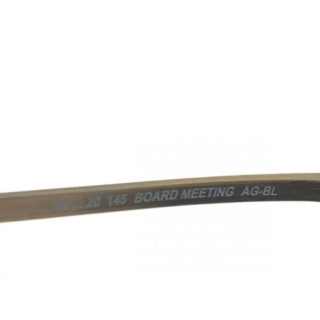  OLIVER PEOPLES オリバーピープルズ アイウエア サングラス THE ROW メタルフレーム BOARD-MEETING AG/BL ゴールド