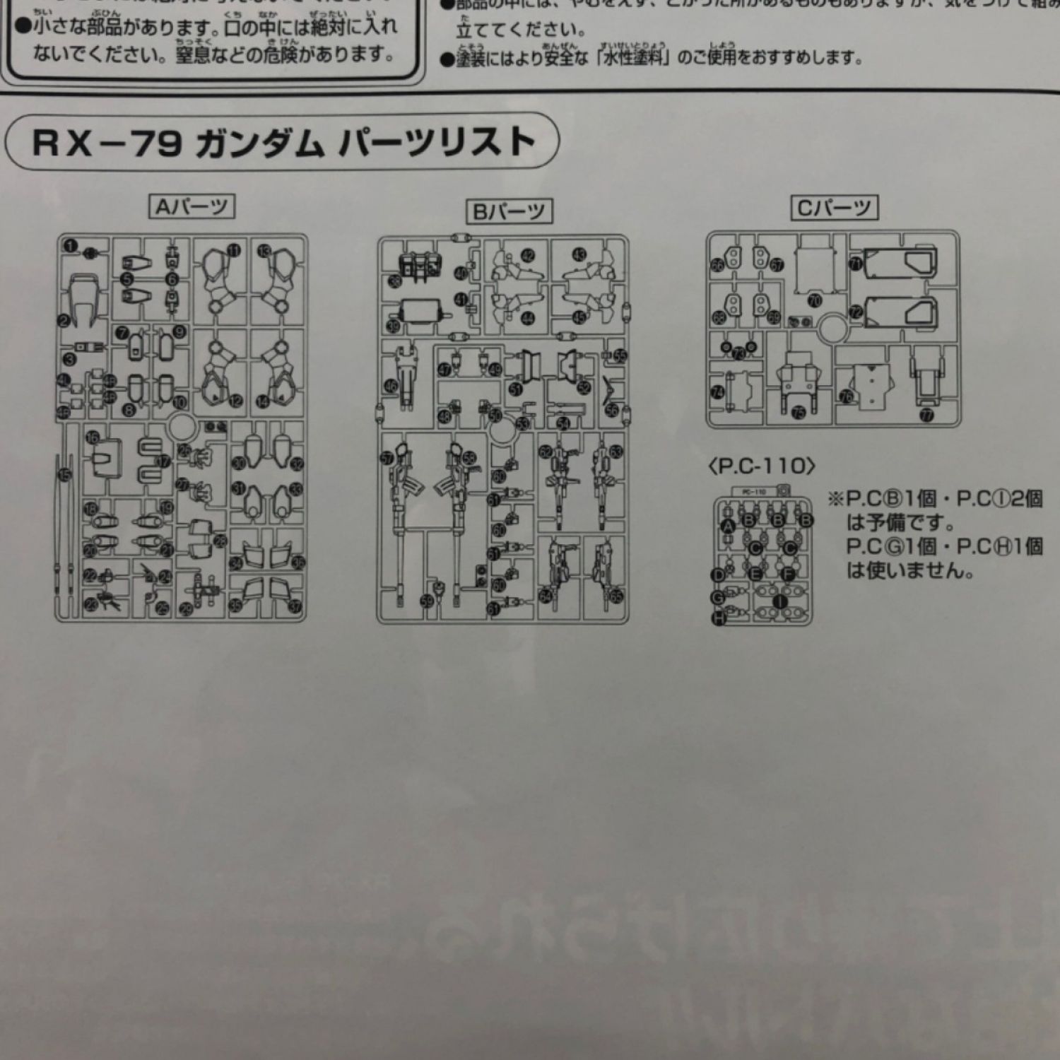 中古】 BANDAI 機動戦士ガンダム 1/144 GUNDAM CONVENTION会場限定 RX