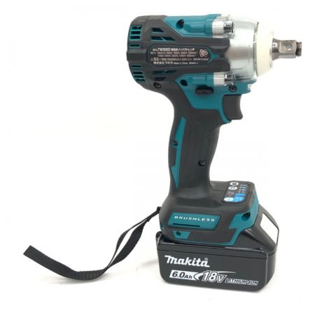  MAKITA マキタ 充電式18Vインパクトレンチ  TW300DRGX ブルー ケース・バッテリー×2・充電器付属