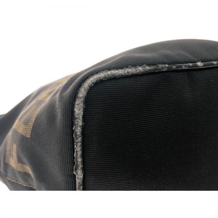  FENDI フェンディ レディース ハンドバッグ ミニトート ナイロン×レザー  2119 26488 098 ブラック