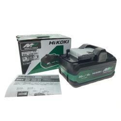 ▼▼ HiKOKI ハイコーキ リチウムイオン電池 マルチボルトバッテリー【36V-4.0Ah】 BSL36B18X Aランク