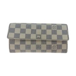 ▼▼ LOUIS VUITTON ルイヴィトン 長財布 ダミエ アズール ポルトフォイユ・サラ  N61735 Bランク