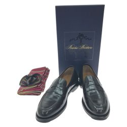 ▼▼ Brooks Brothers ブルックスブラザーズ ローファー 10094797 ブラック Bランク