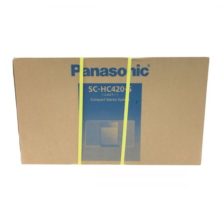  Panasonic パナソニック コンポステレオ シルバー 未使用未開封品 SC-HC420
