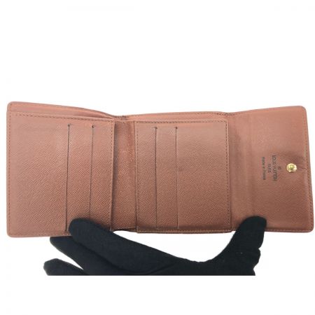  LOUIS VUITTON ルイヴィトン レディース 二つ折り財布 Wホック ポルトモネ・ビエ カルトクレディ th0037