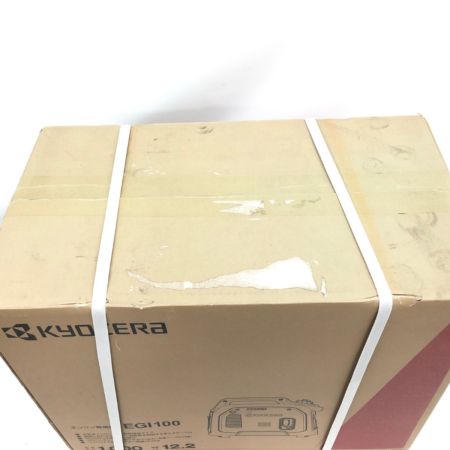  KYOCERA キョウセラ インバーター エンジン発電機  EGI100 定格電圧交流100V