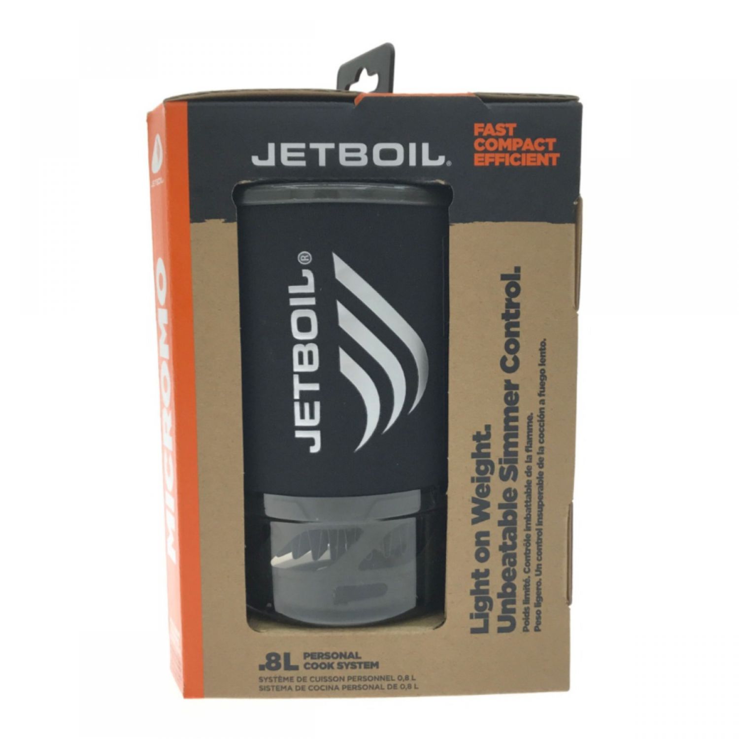 モンベル JETBOIL MICROMO .8L ジェットボイル マイクロモ Sランク