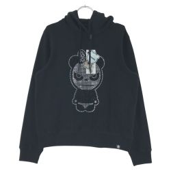 ▼▼ HIPANDA ハイパンダ レディース ラインストーン ブラック SIZE M Aランク