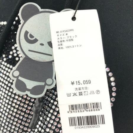 中古】 HIPANDA ハイパンダ レディース ラインストーン ブラック SIZE